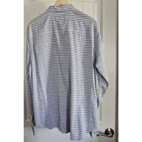 Dakota Grizzly Men’s Shirt Blue/ White Long Sleeve Button Down XL - Picture 7 of 9